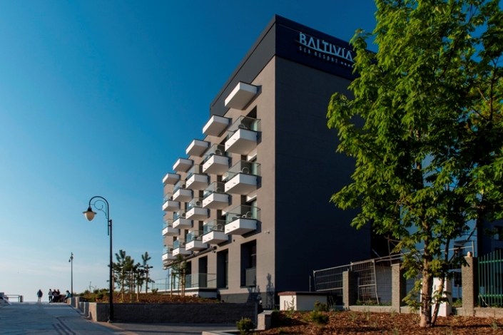 Baltivia Sea Resort - Deine Holidays in Mielno checken