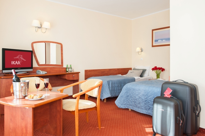 Ikar Centrum - Hotel in Kolberg mit Innenpool und Spa Bereich