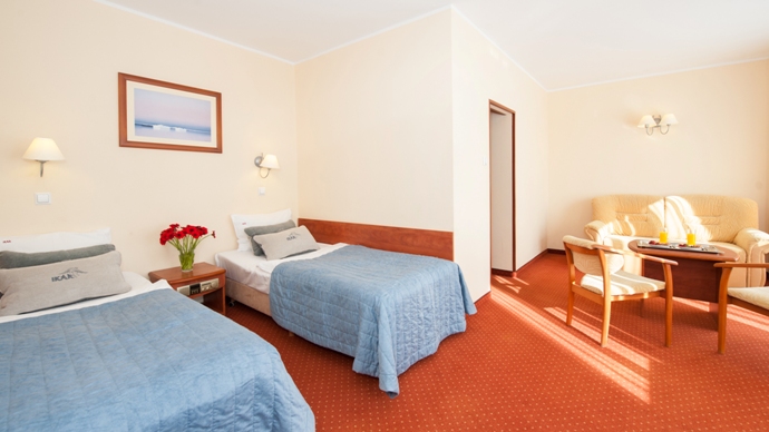 Ikar Centrum - Hotel in Kolberg mit Innenpool und Spa Bereich