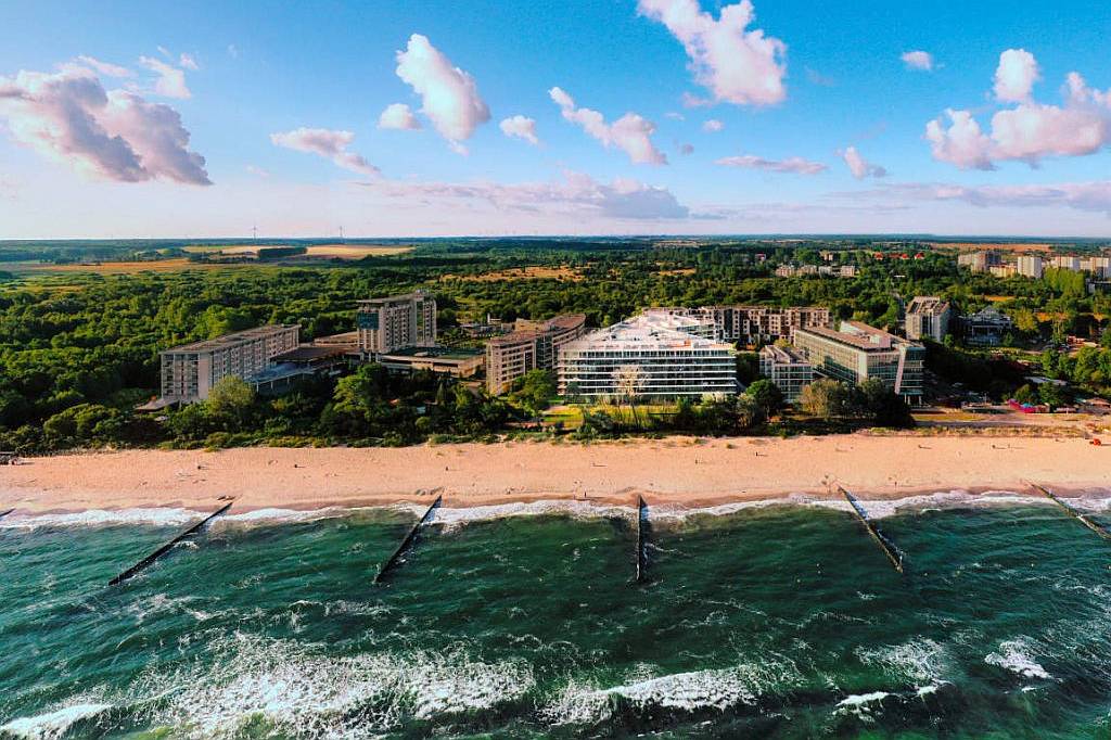 Seaside Park - Modernes Hotel in Kolberg am breiten Sandstrand