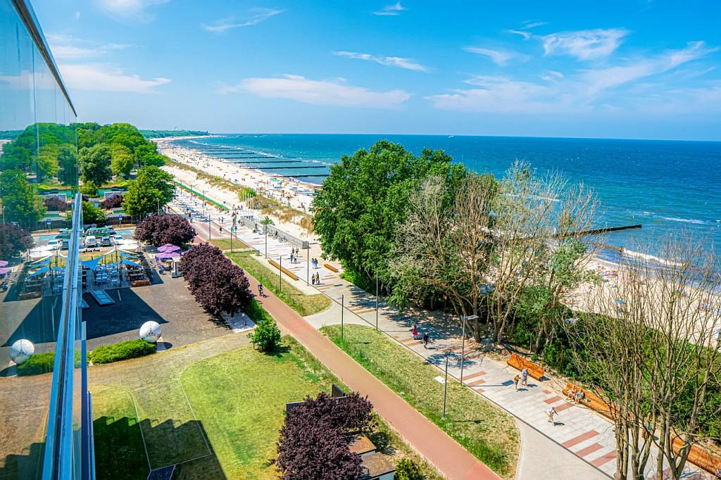 Seaside Park - Modernes Hotel in Kolberg am breiten Sandstrand